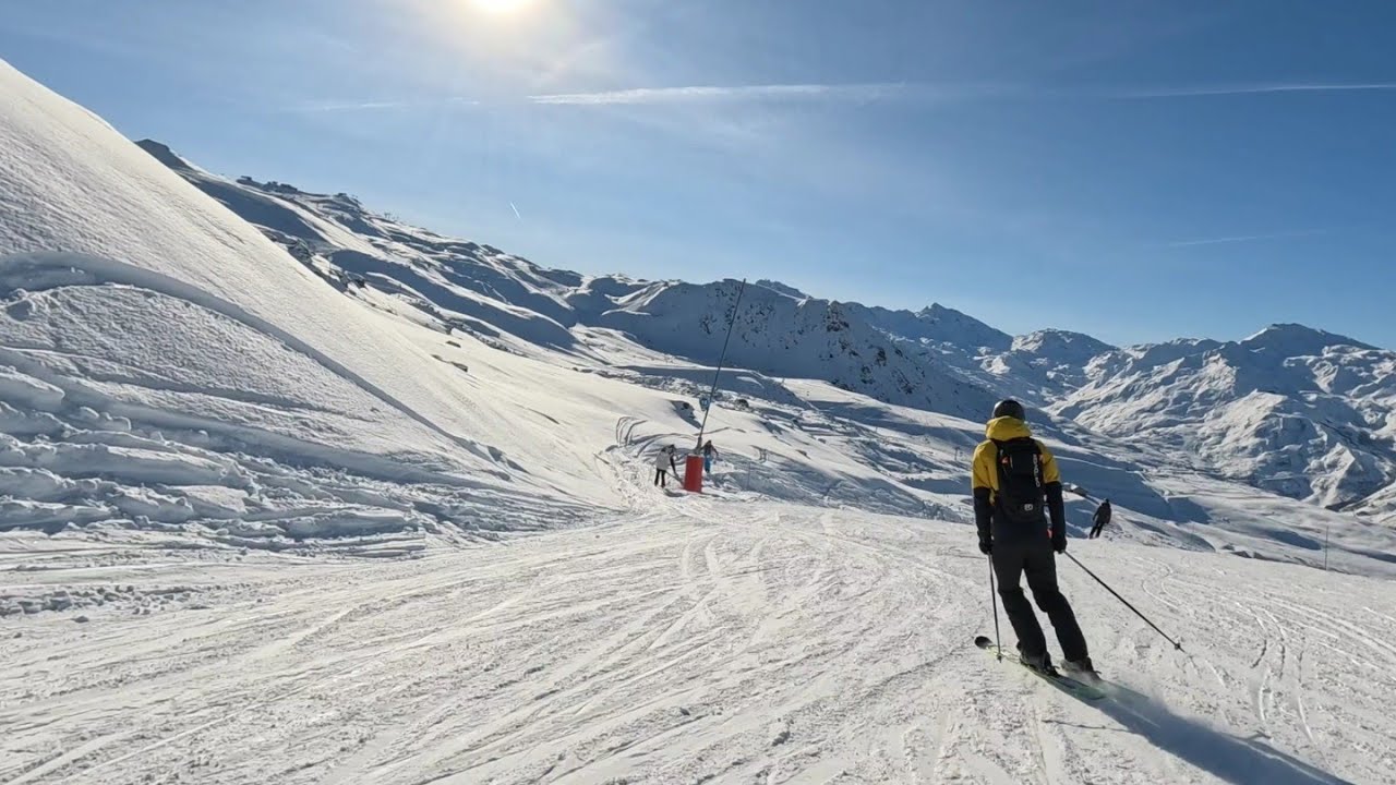 Les Menuires - Blue slope Gros Tougne