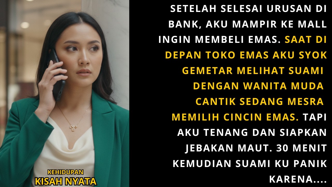 NIAT BELI EMAS, MALAH PERGOKI SUAMI SAMA CEWEK LAIN! JEBAKAN MAUTKU BIKIN DIA MALU SEUMUR HIDUP!
