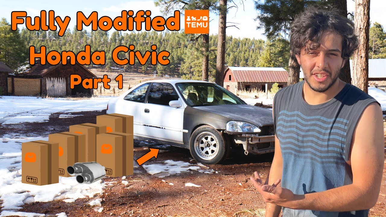 Сборка Honda Civic только из деталей temu | Honda Civic Pt. 1