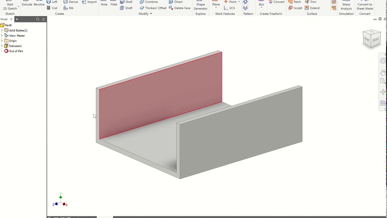5 - Inventor CAD Tutorial - Sweet Dispenser Tray