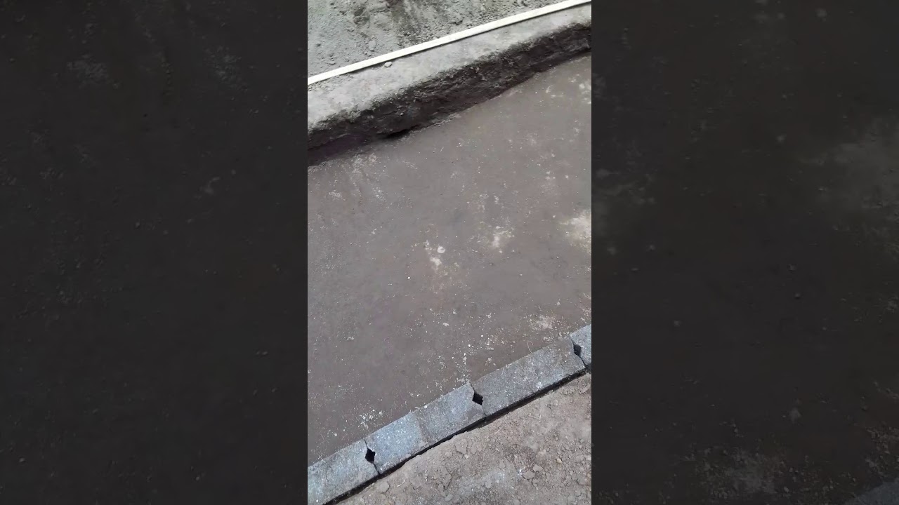 Membuat kolam terpal, dgn media batako.