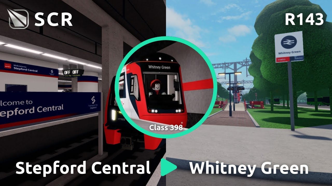 Roblox SCR | R143 Stepford Central→Whitney Green (Speeding) | V2.3.2