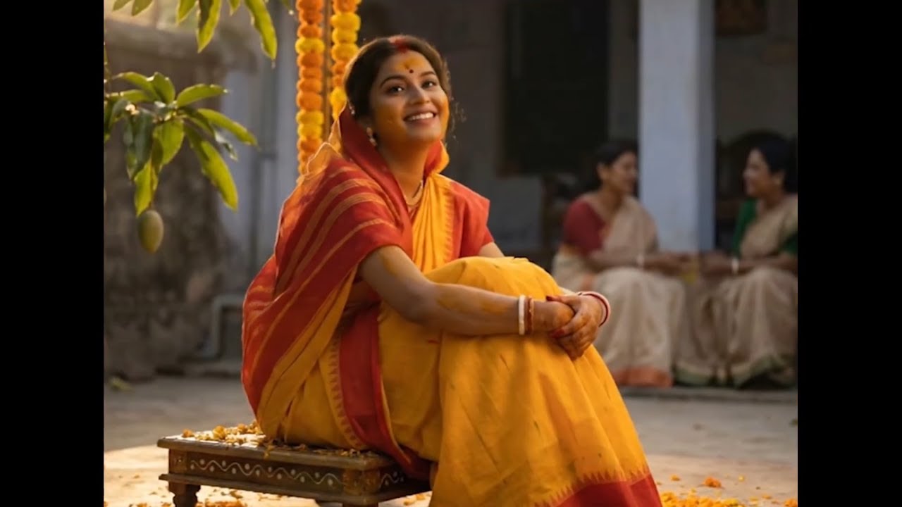 হলুদ বাটো উঠোন ভরে | রোদের ঝিলমিল হাসি | Holud Bato | Wedding Song