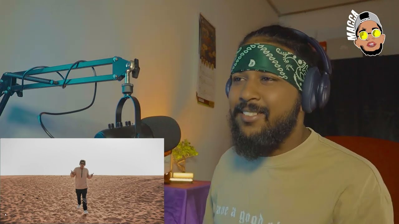 Lilmac React to Kenny Wolf - Sedha Maatha Freestyle ( සේද මාවත Freestyle) [Official Video]