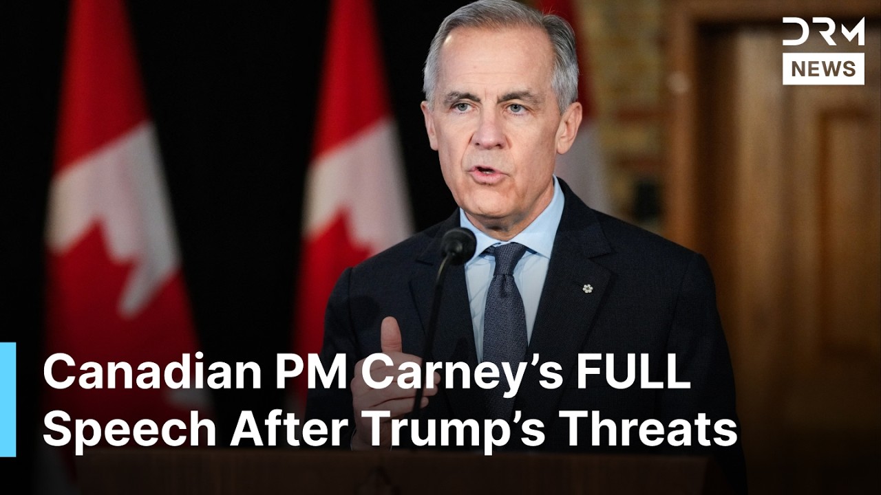 FULL SPEECH: Canadian PM Carney's Defiant Speech Amid Trump Threats, Rejects US Pressure | AC1G