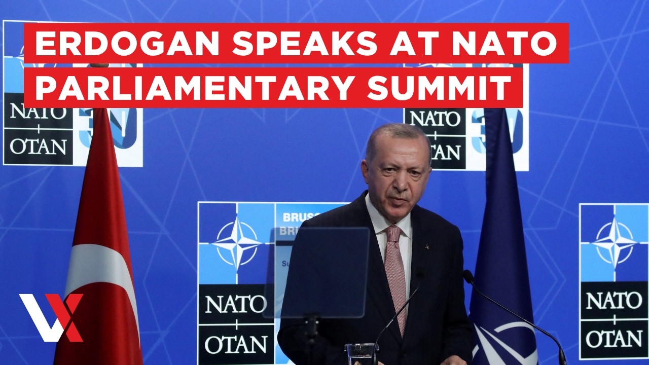 LIVE | Turkish President Erdogan Addresses NATO Parliamentary Summit In Istanbul | VERTEX