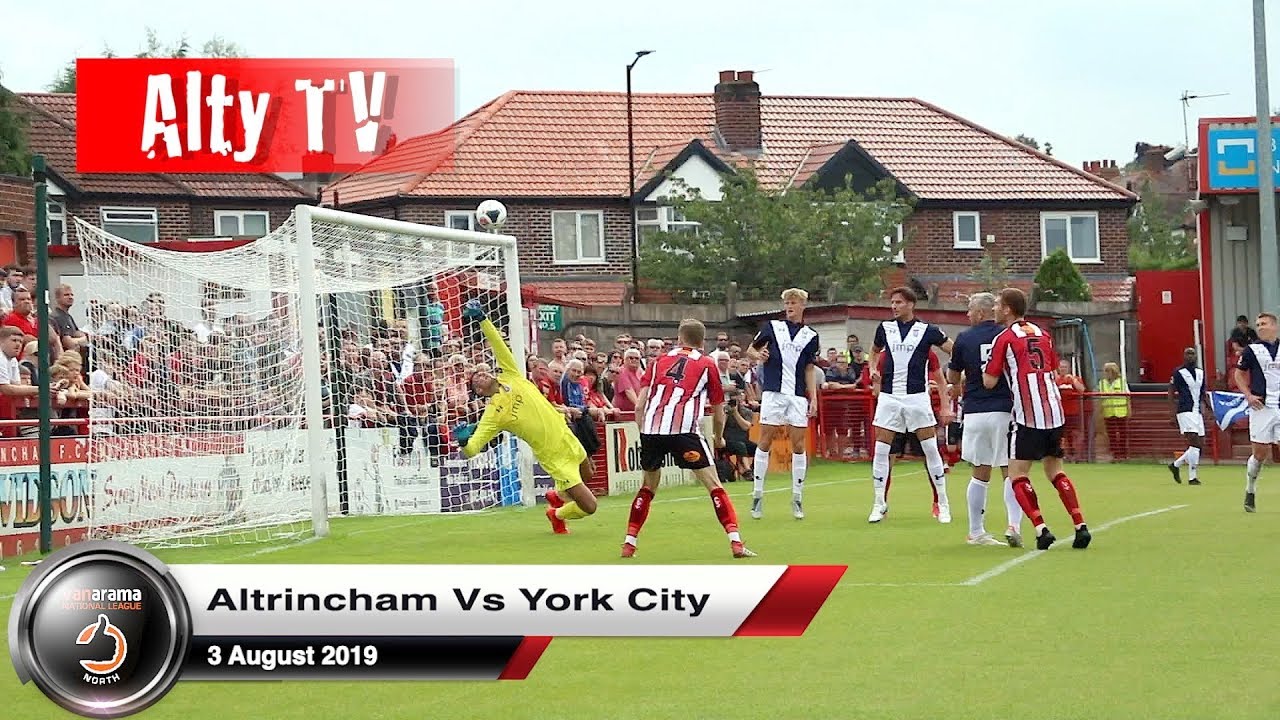 Altrincham Vs York City 03/08/2019
