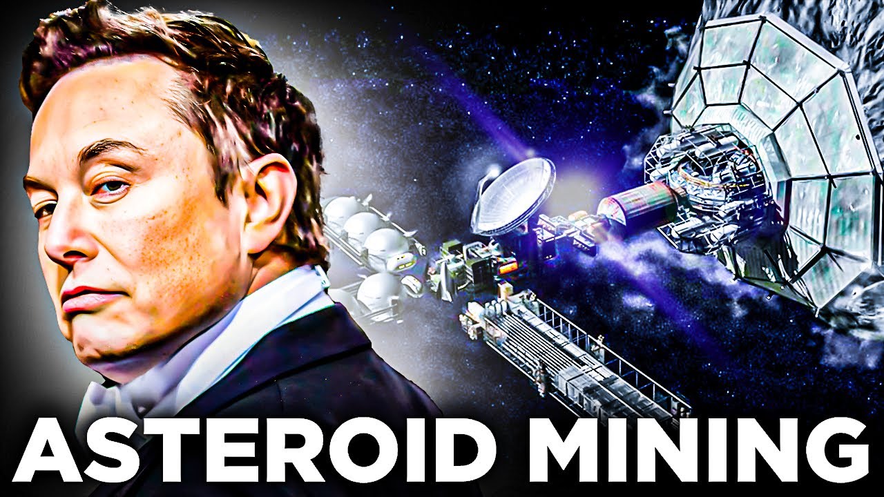 SpaceX Launches Revolutionary Asteroid Mining Craft to Secure 900$ Quintillion in GOLD!