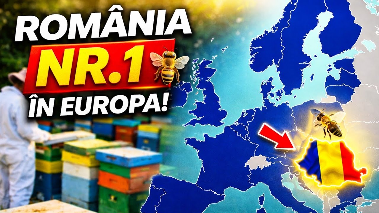 Știai că MIEREA ROMÂNEASCĂ a fost pe LOCUL 1 în EUROPA 🥇🍯🇷🇴