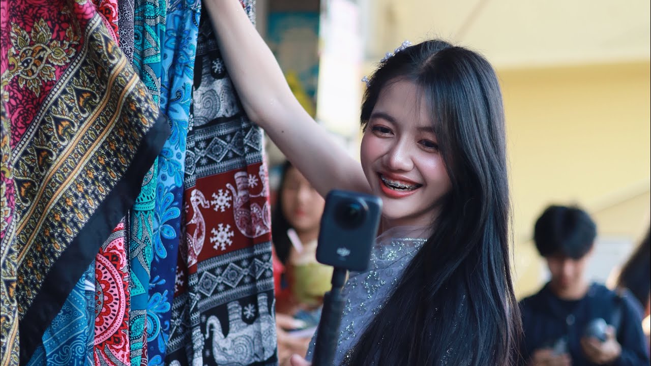 vlog..เบื้องหลังของคลิปชุดไทย🇹🇭