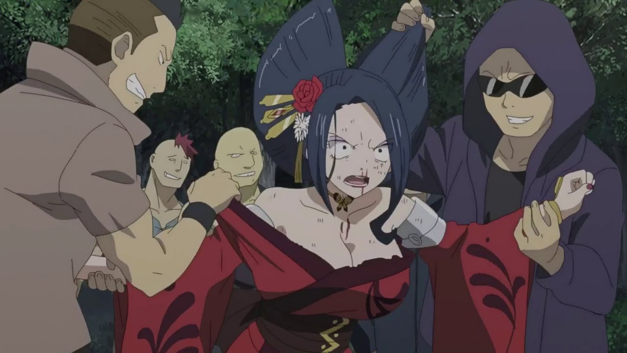 Kurenai K&ocirc;getsu gets punished | クレナイ・コウゲツ | Edens Zero