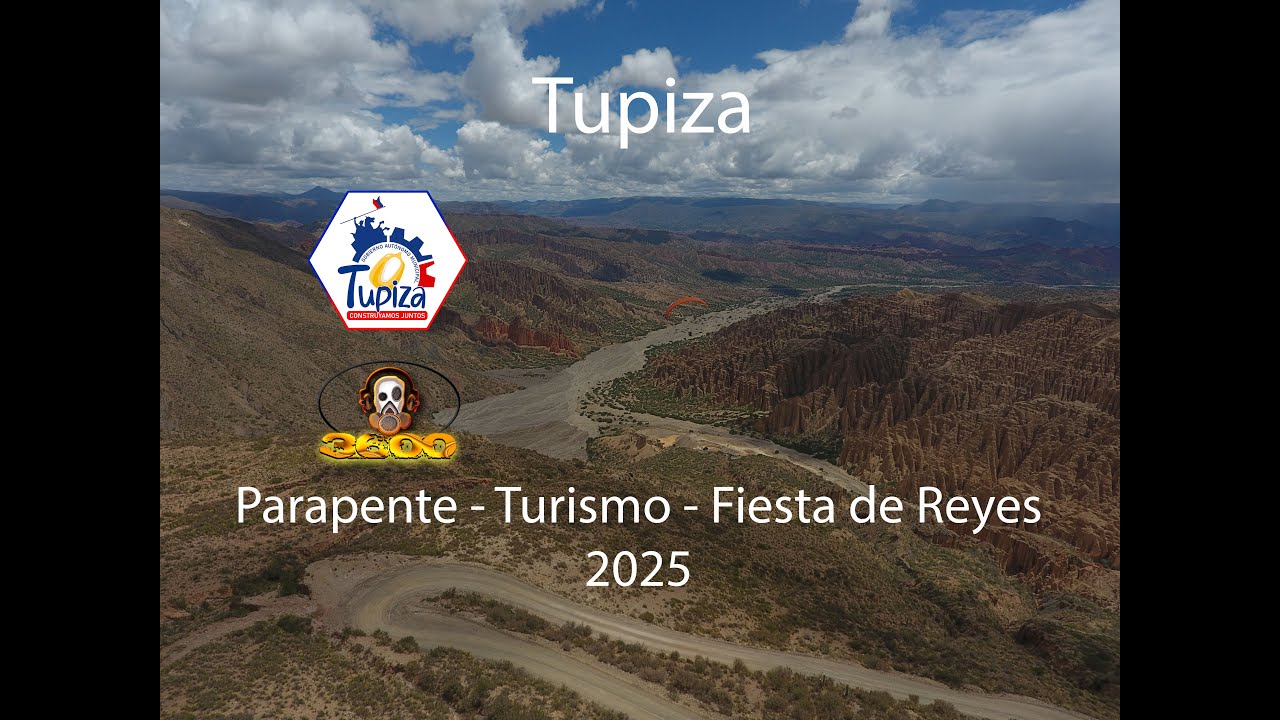 Tupiza 2025 / Fiesta de Reyes - Vuelos en Parapente