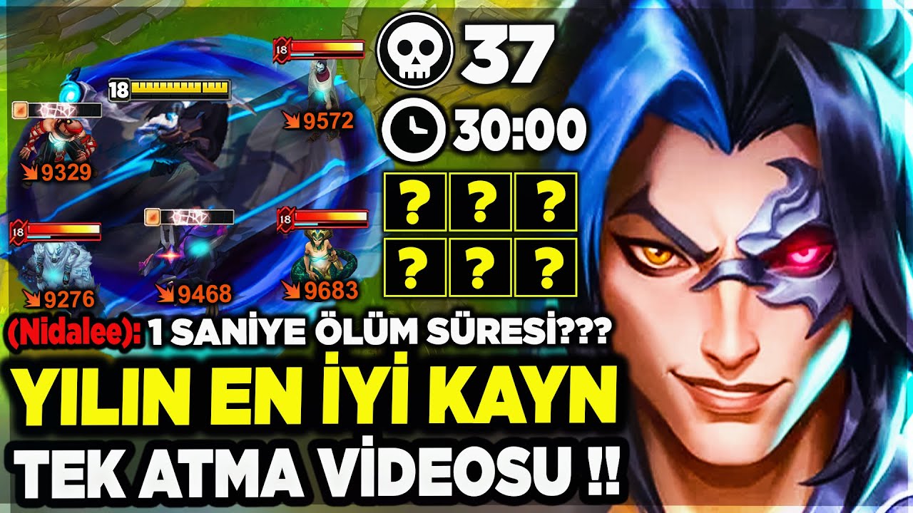 0 SANİYEDE TEK ATAN KAYN BUILD !! VURDUĞUM YERDEN KALKAMIYOR !!