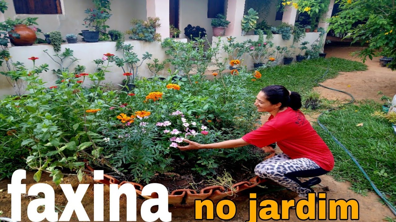 HOJE FOI DIA DE CUIDAR DO JARDIM DA CASINHA NA ROÇA FIZ REPLANTES