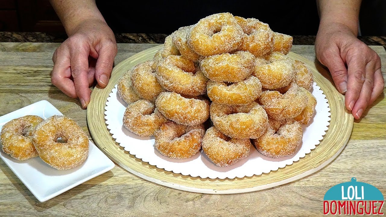 ROSQUILLAS DE SEMANA SANTA, TIERNAS TODA LA SEMANA. Loli Domínguez - Recetas paso a paso