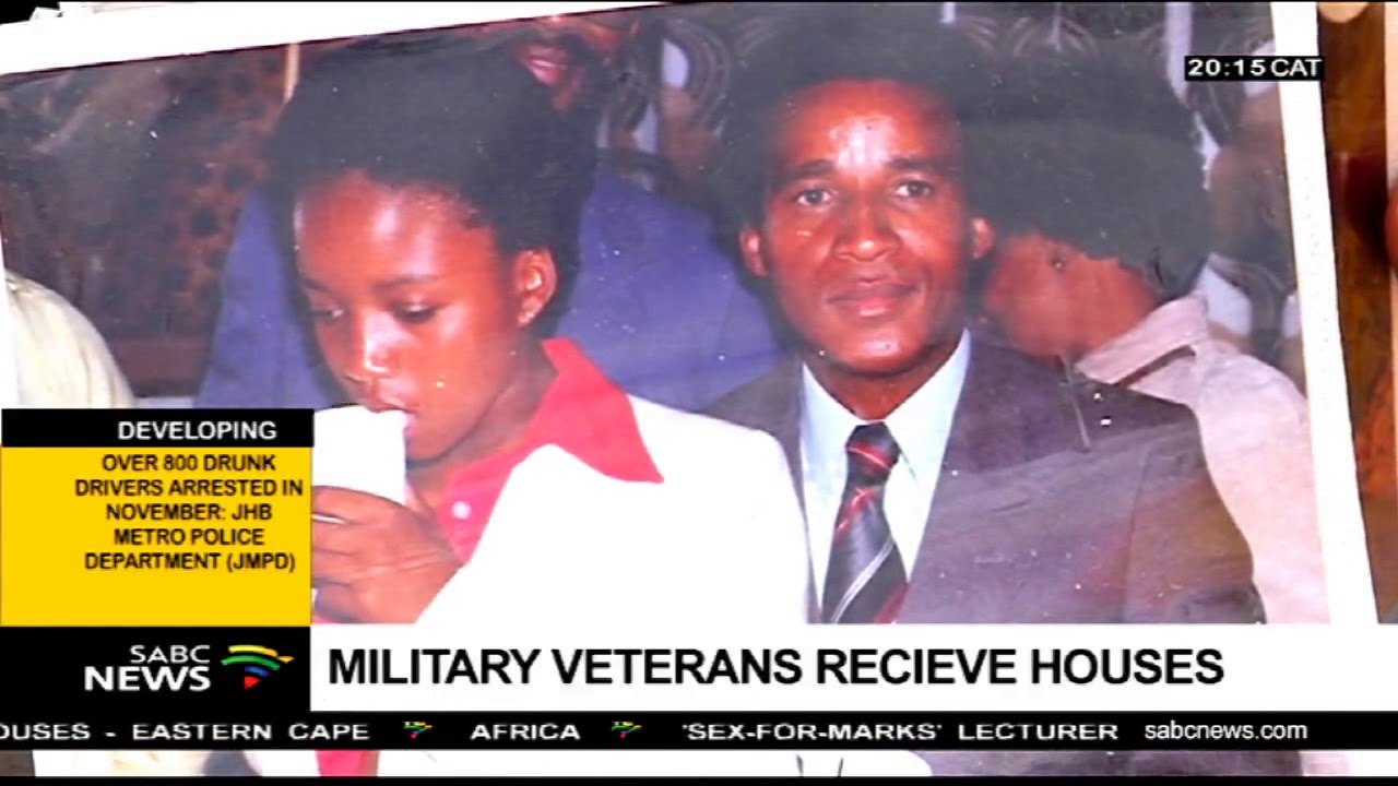 Military veterans receive houses