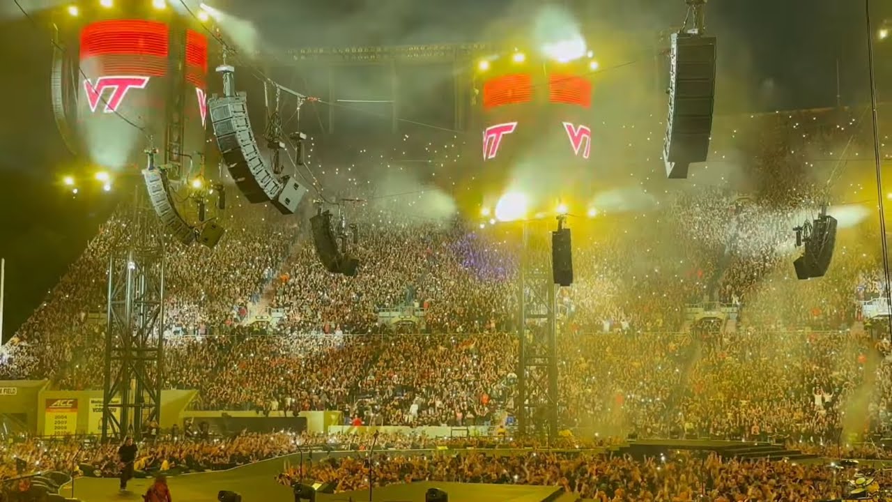Metallica - Intro (The Ecstasy of Gold) + Enter Sandman [4K] | 250507 Live in Blacksburg 【VA】 USA