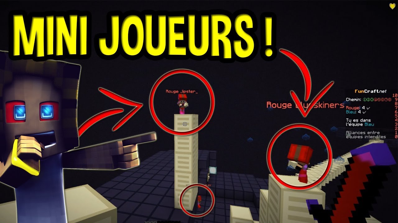 WTF ?? DES MICROS JOUEURS EN RUSH ! MINECRAFT