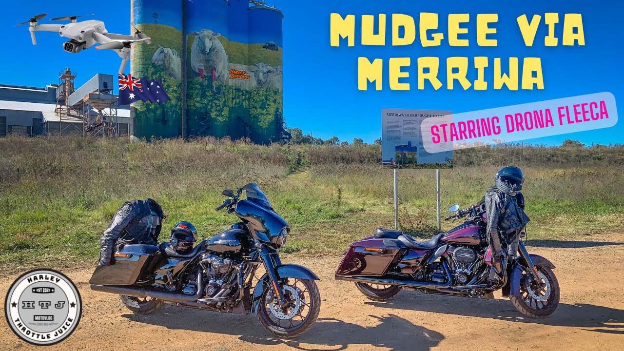 Riding Our Harley-Davidson’s To Mudgee