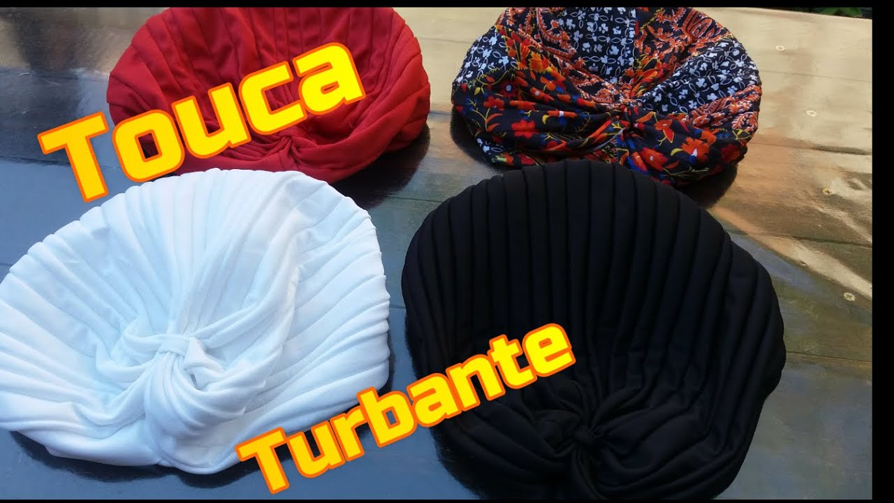 Touca Turbante Como Fazer,,,,Passo a Passo