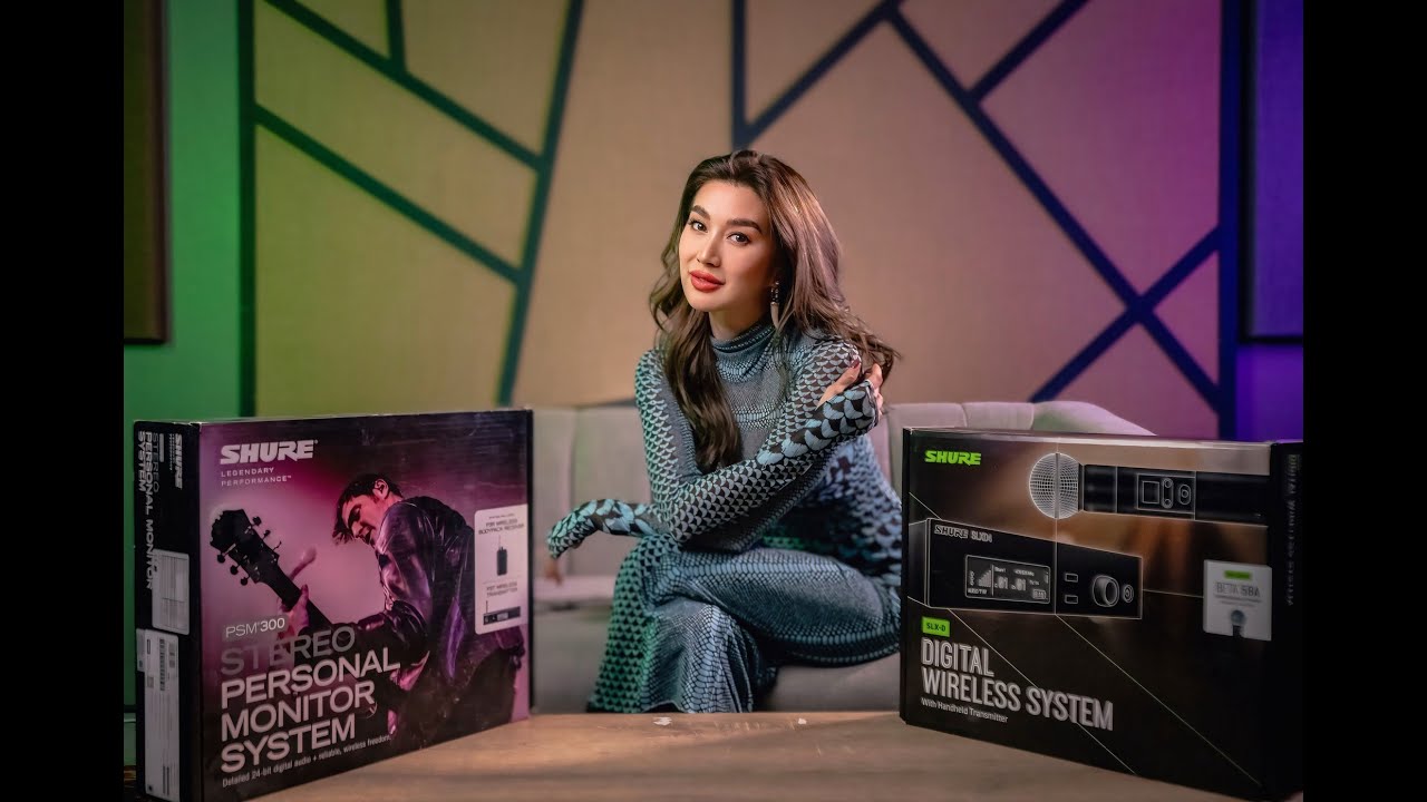 NICOLE ASENSIO UNBOXES THE SHURE SLXD24/B58 WITH THE BETA87A CARTRIDGE