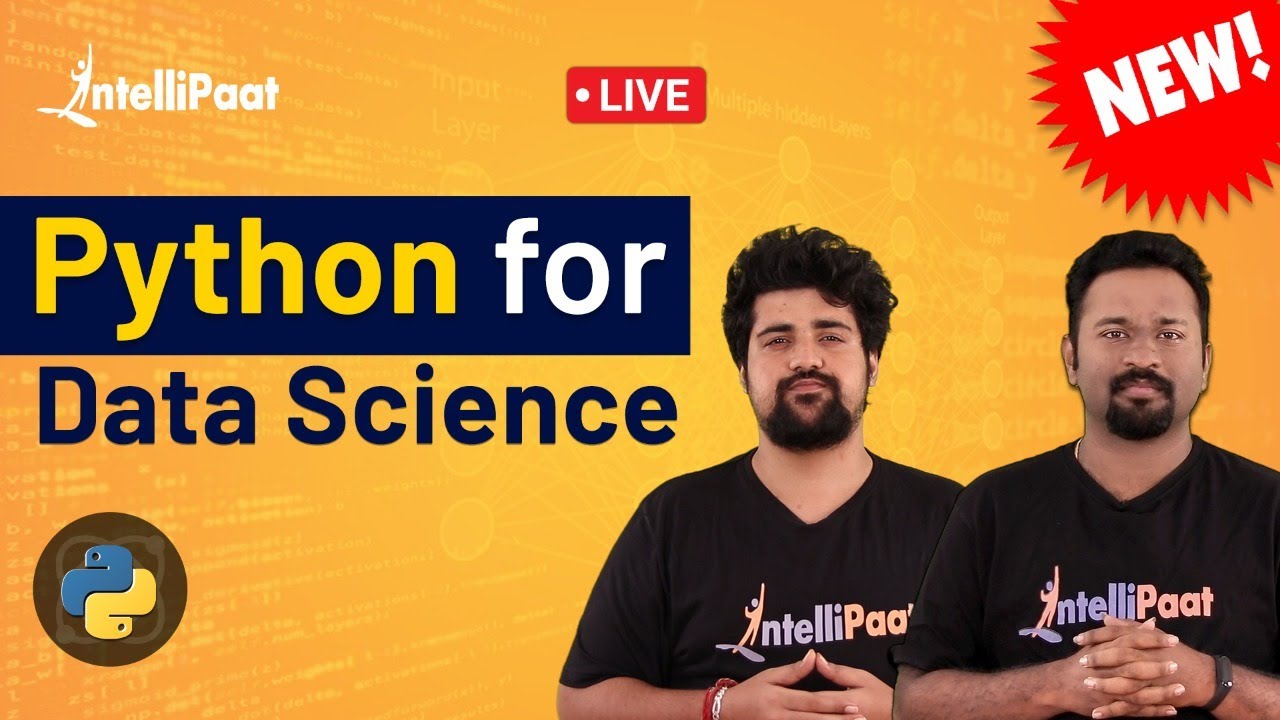 Data Science with Python | Python For Data Science Course | Intellipaat