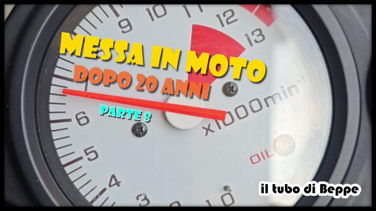 Come ho messo in moto l'HONDA NSR 125 2T dopo anni di fermo!