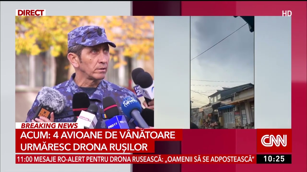 Armata a ridicat 4 avioane după pătrunderea dronelor rușilor