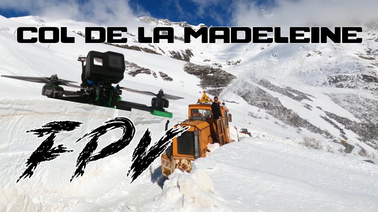 Déneigement du Col de la Madeleine