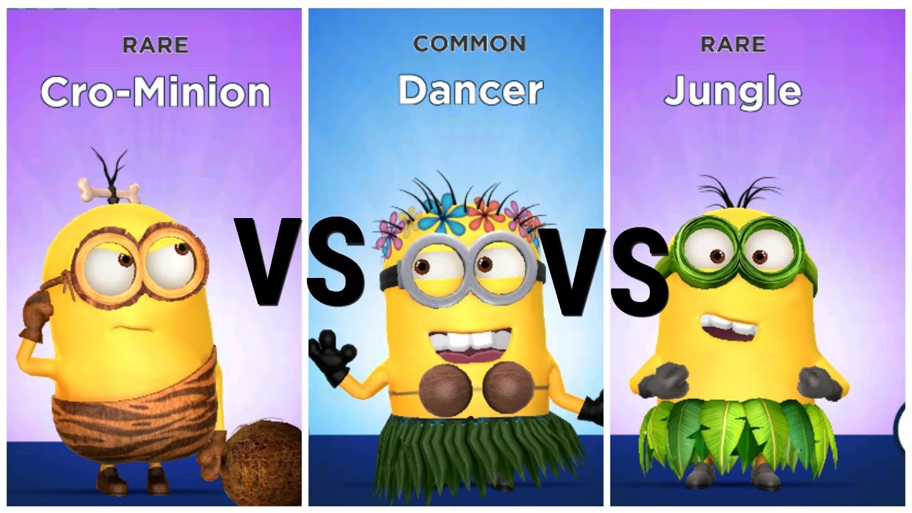 Minion Rush Cro-Minion VS Dancer VS Jungle