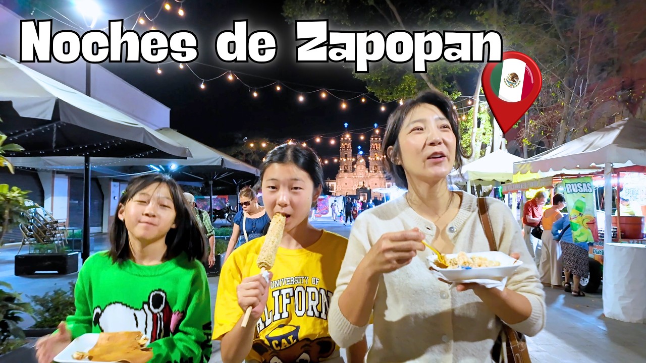 Noche de ZapopanㅣQue Tan Bueno se Pone el Centro de Zapopan?