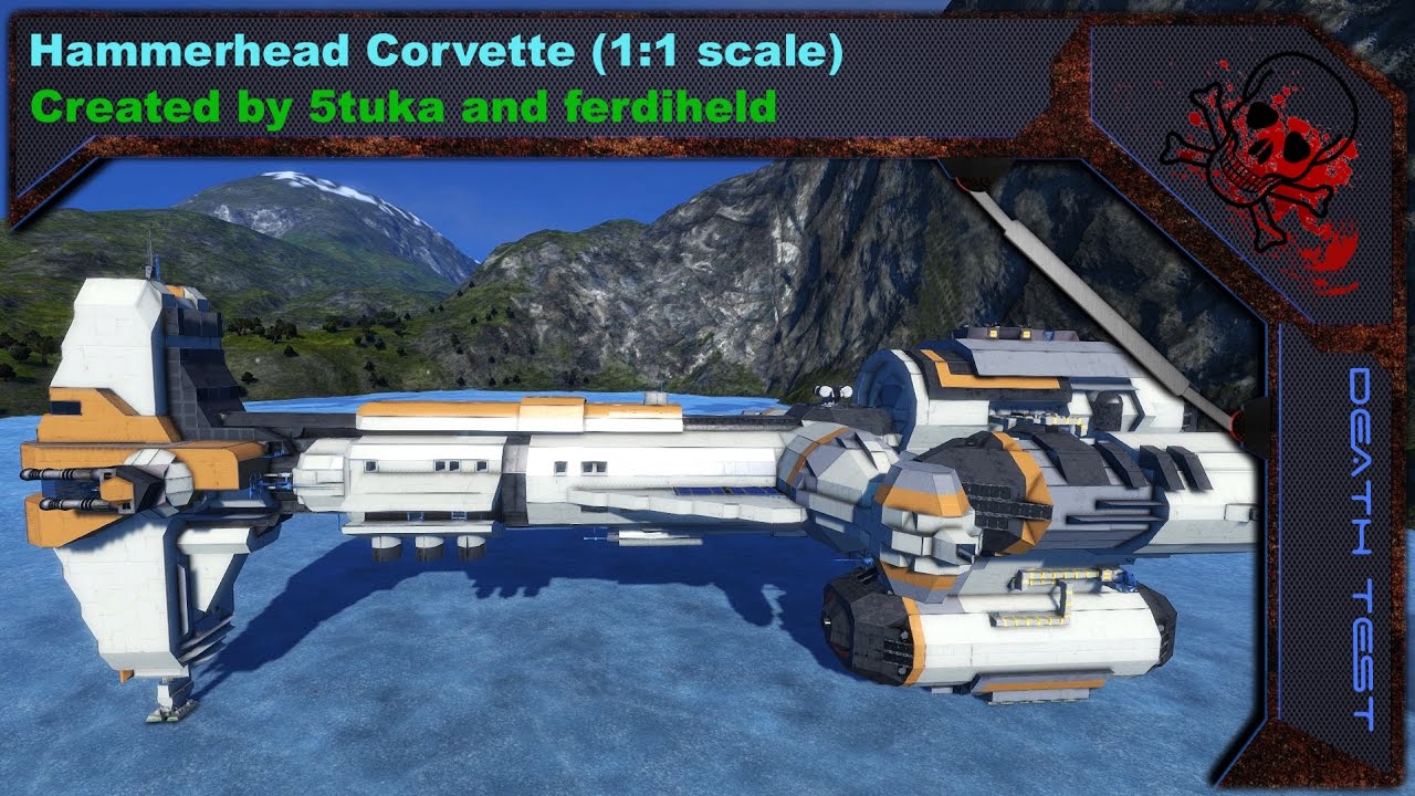 Space engineers DEATH TEST 2.0 