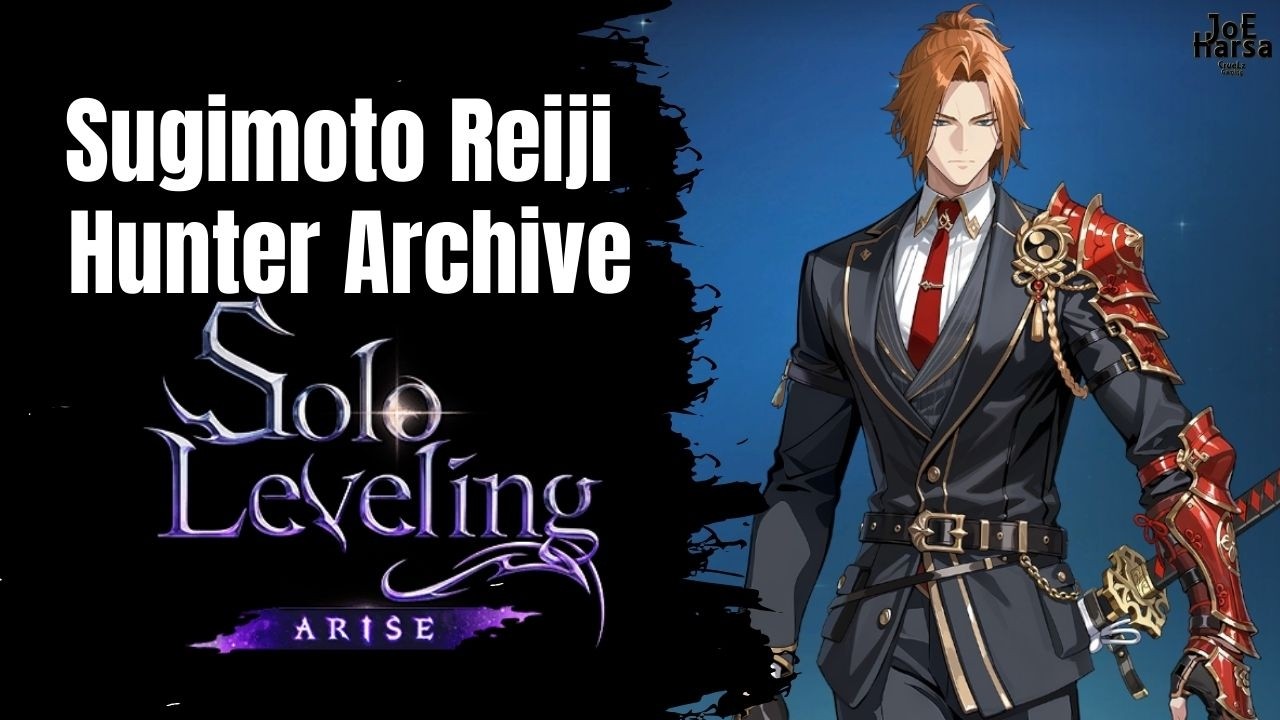 Sugimoto Reiji Solo Leveling ARISE Hunter Archive Cutscene