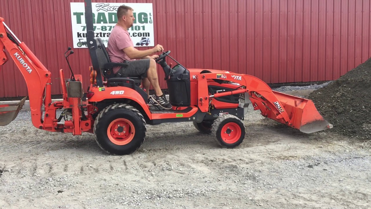 KUBOTA BX25 BACKHOE