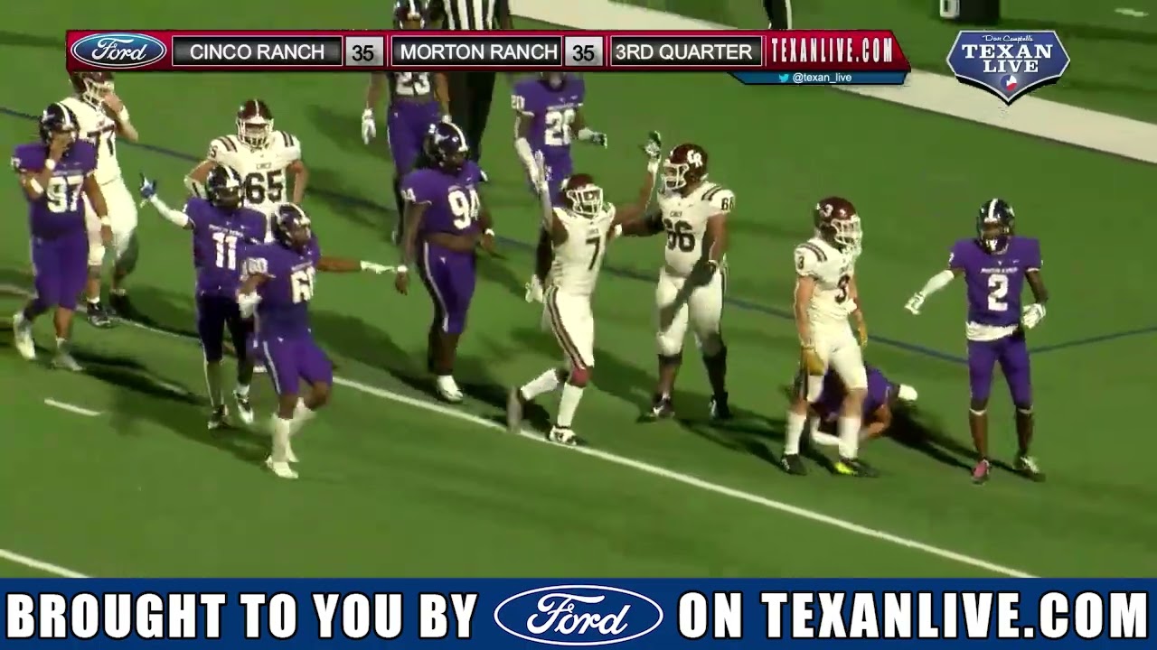 Cinco Ranch vs Morton Ranch Week 5 2022 Highlights