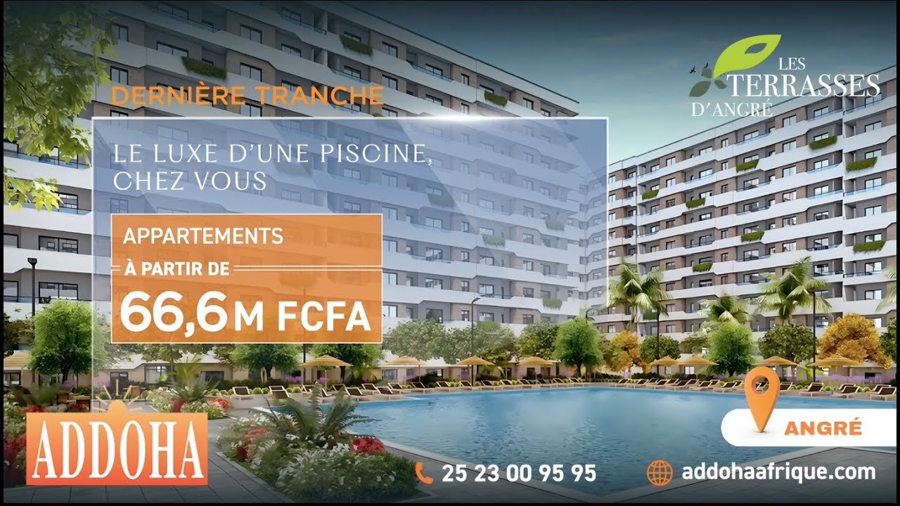 D&eacute;couvrez la derni&egrave;re tranche du projet&nbsp;Terrasses&nbsp;d'Angr&eacute;&nbsp;by ADDOHA !