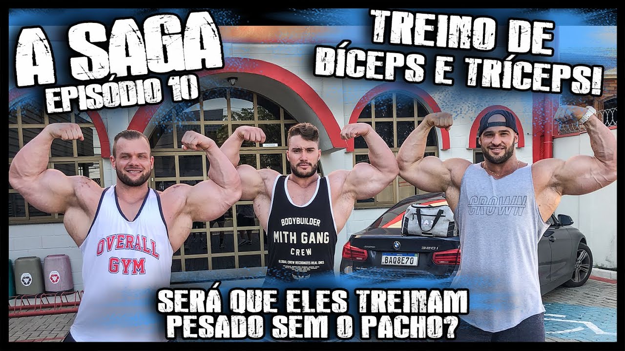 TREINO DE BRAÇOS DOS MONSTROS | A SAGA EP. 10 | FABRICIO PACHOLOK