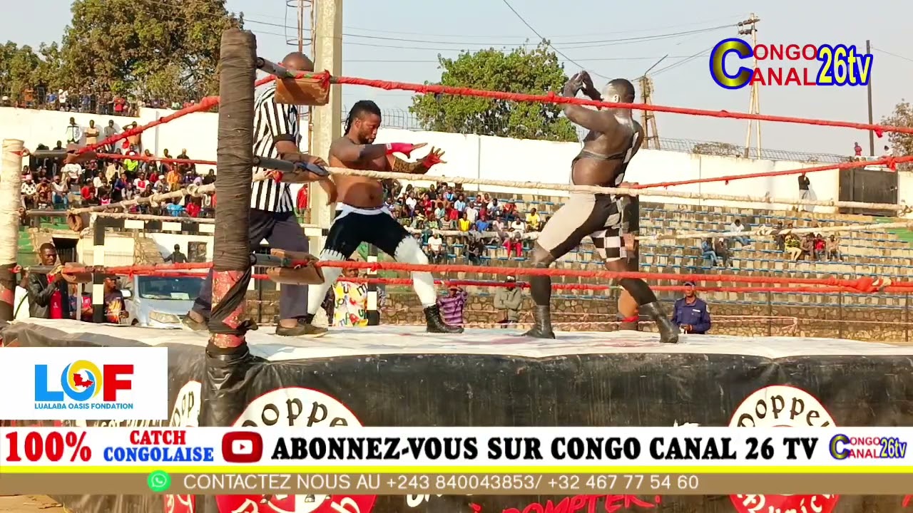 LOLA POSTOLO VS ANTILOPE KABAMBA COMBAT DE CATCH CONGOLAIS KOLWEZI 2024