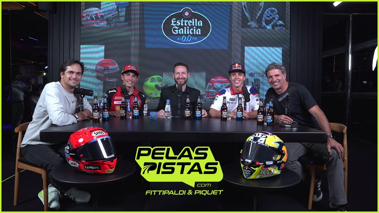 LIVE - MARC MÁRQUEZ E DIOGO MOREIRA: ENCONTRO DE GERAÇÕES DA MOTOGP #PelasPistasPodcast