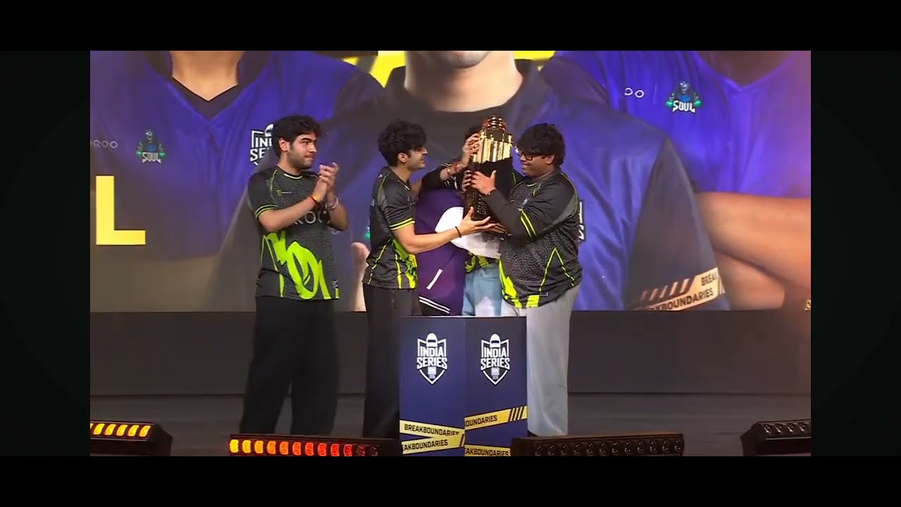 Team SOUL WIN 2026 BGIS FINAL #soul #bgmi