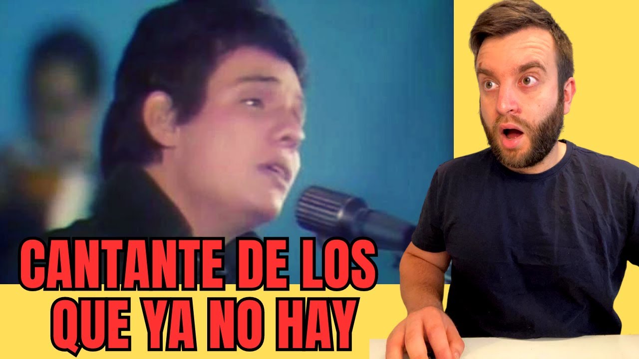 🔥JOSÉ JOSÉ | EL TRISTE EN VIVO | Reacciono por Primera Vez - Director de Orquesta