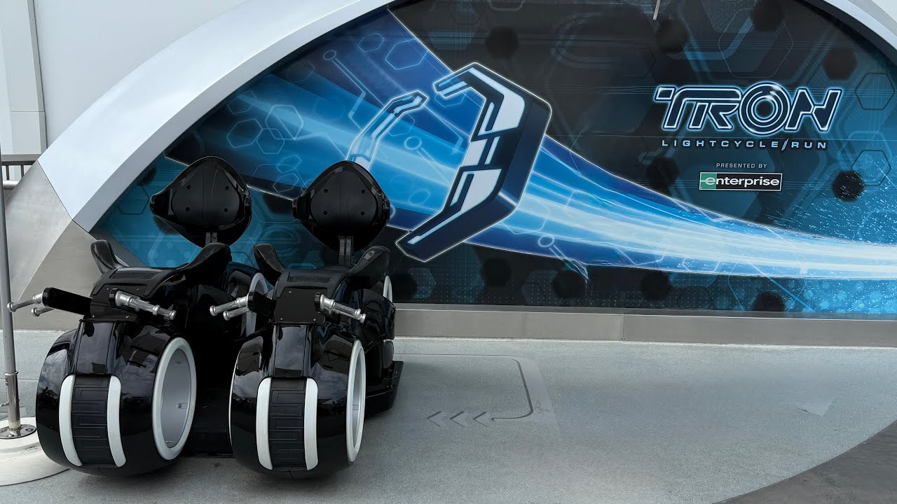Disney Magic Kingdom “TRON” ride (Full ride experience)