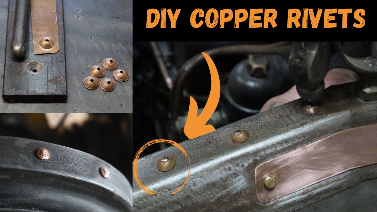 DIY COPPER RIVETS