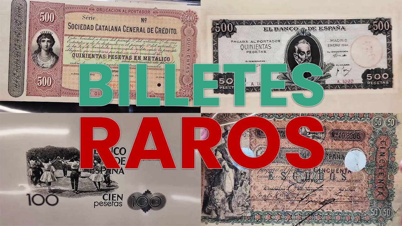 MUY RAROS BILLETES ESPAÑOLES | José Antonio Castellanos