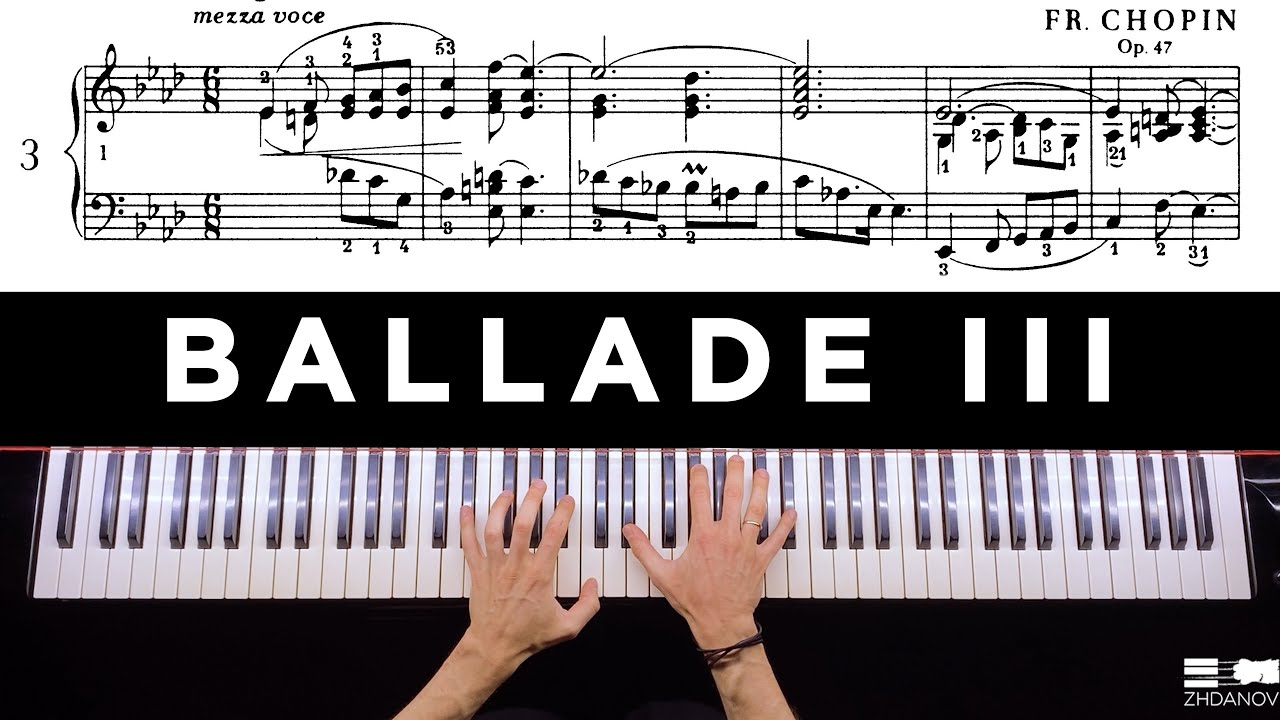F. Chopin - Ballade No. 3 op. 47 [Denis Zhdanov]