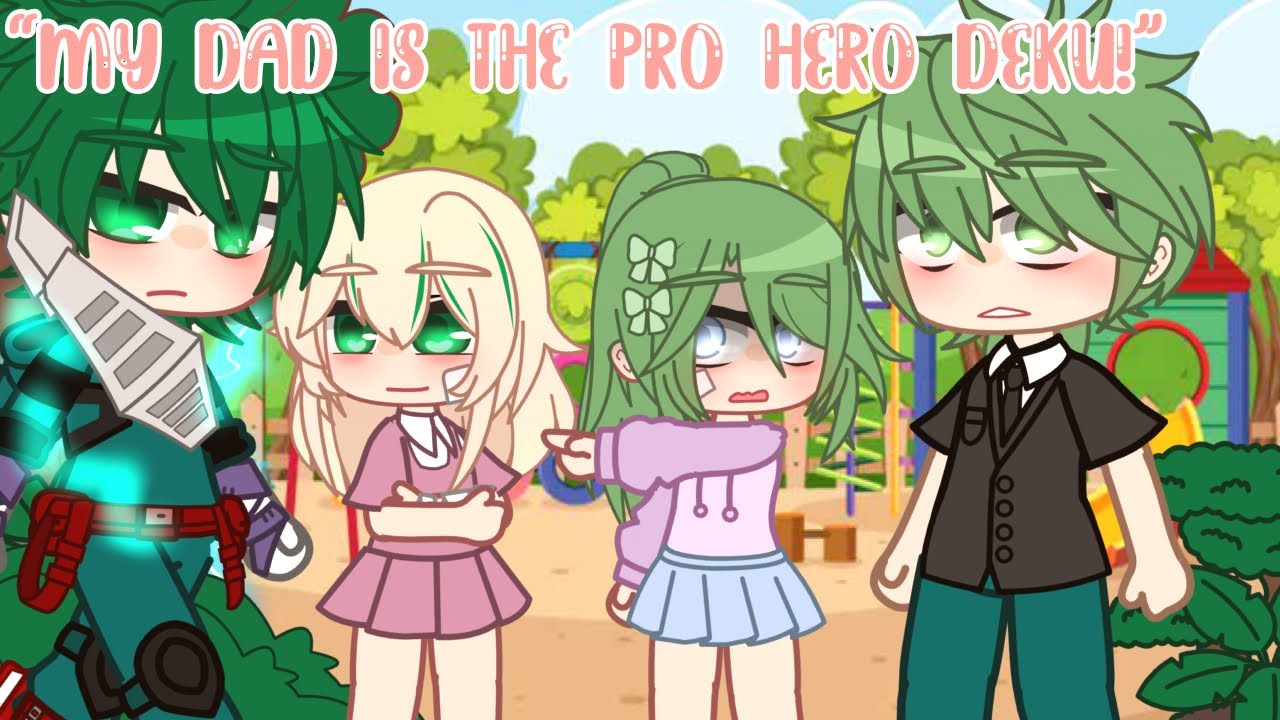 “My dad is the pro hero Deku! | BkDk | Mha | Future AU |