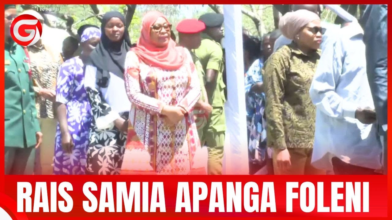 RAIS SAMIA ASIMAMA JUANI KWENYE FOLENI ya KUJIANDIKISHA DAFTARI LA KUPIGA KURA - AMPISHA MZEE...