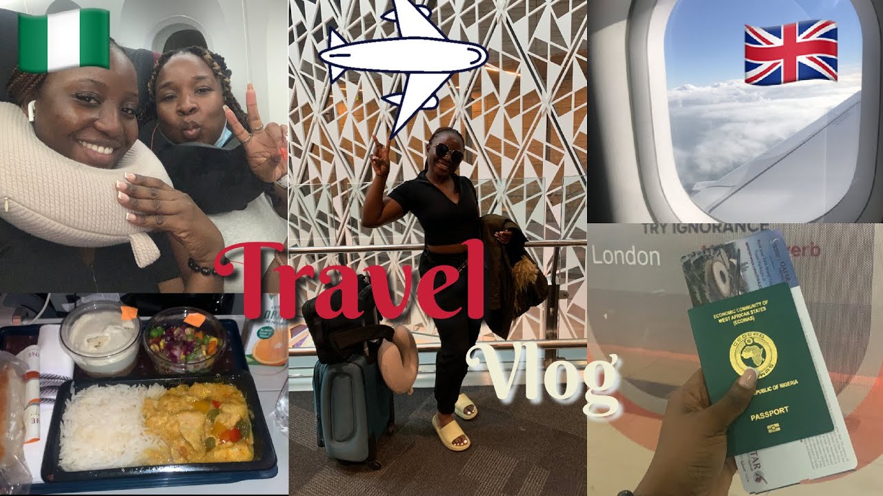 Japa Series: Travel vlog, Moving from Nigeria to the Uk #travelvlog #qatarairways #relocation