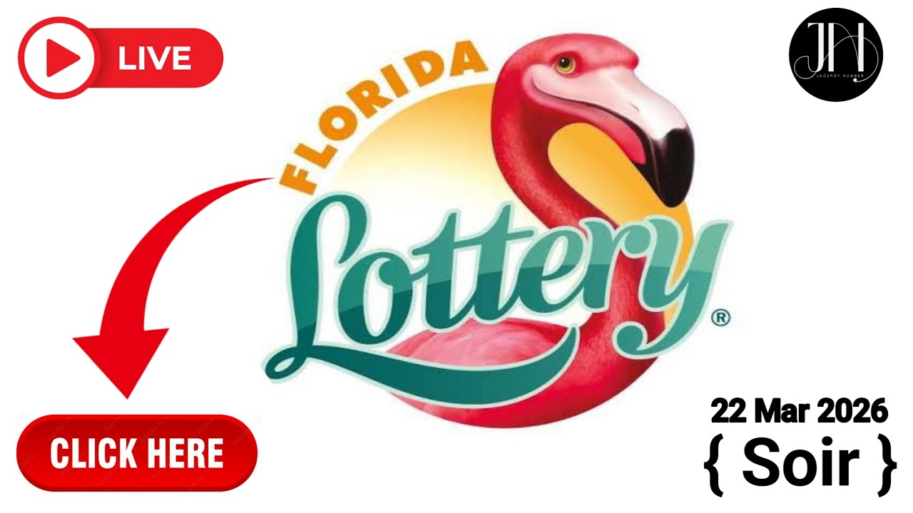 Tiraj Florida En Direct Soir 22 Mar 2026 #Lotteryflorida #resultat #FloridaMidi #boulcho