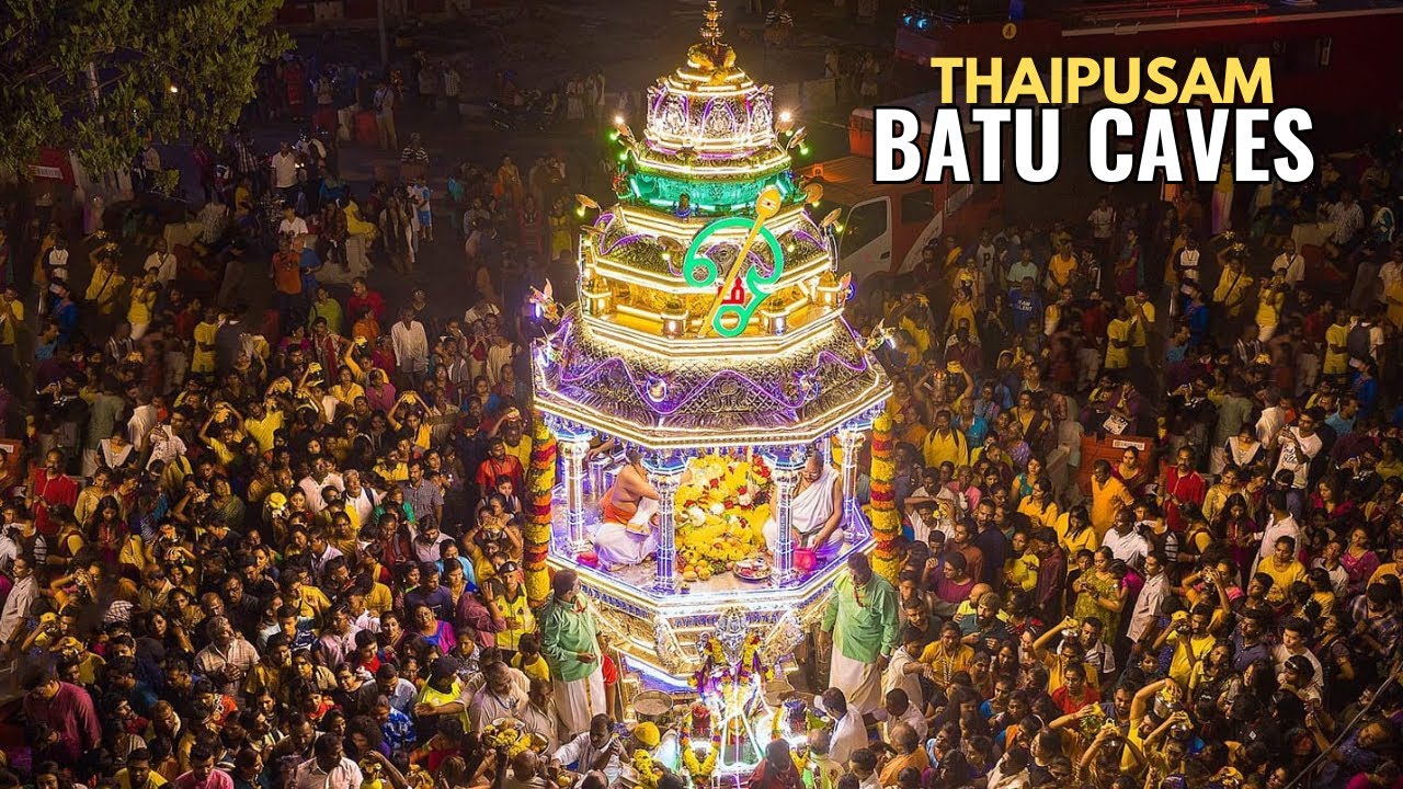 Don’t Miss this Massive celebration of Thaipusam in Malaysia 2025 | Batu Caves |Urumi Melam